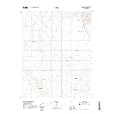2020 Map of Gallegos Trading Post, 2020 Print