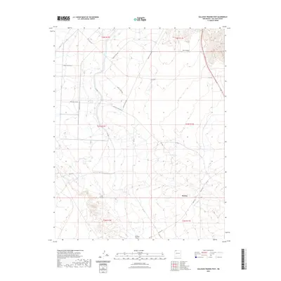 2023 Map of Gallegos Trading Post, 2023 Print