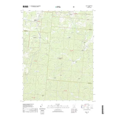 2019 Map of Gallia, 2019 Print