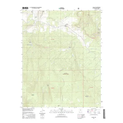 2017 Map of Gallina, 2017 Print
