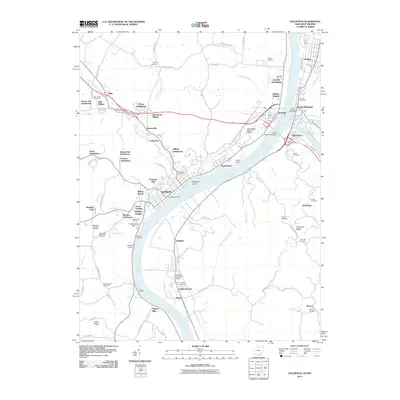 2011 Map of Gallipolis, 2011 Print
