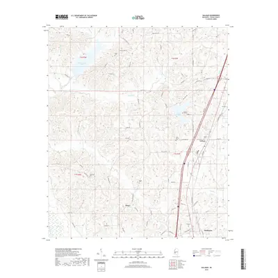2018 Map of Gallman, 2018 Print