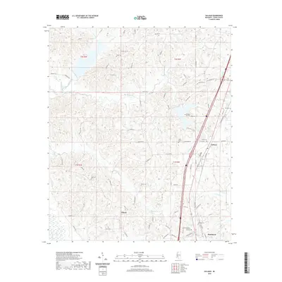 2020 Map of Gallman, 2020 Print