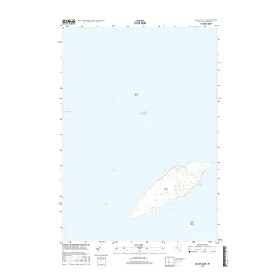 2016 Map of Galloo Island, 2016 Print