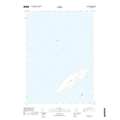 2019 Map of Galloo Island, 2019 Print