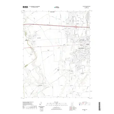 2019 Map of Galloway, 2019 Print