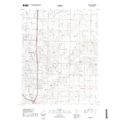 2017 Map of Galloway, 2017 Print