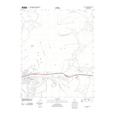2010 Map of Gallup East, 2010 Print
