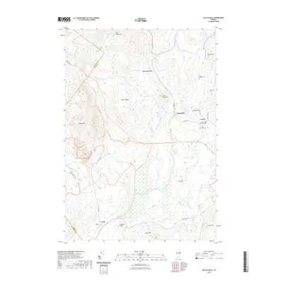 2021 Map of Gallup Mills, 2021 Print