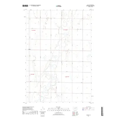 2017 Map of Gallup, 2017 Print