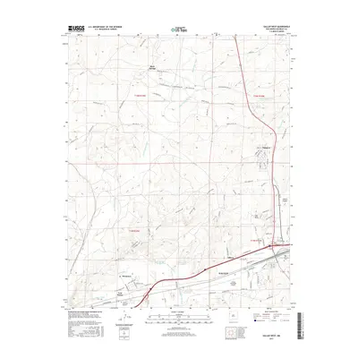2017 Map of Gallup West, 2017 Print