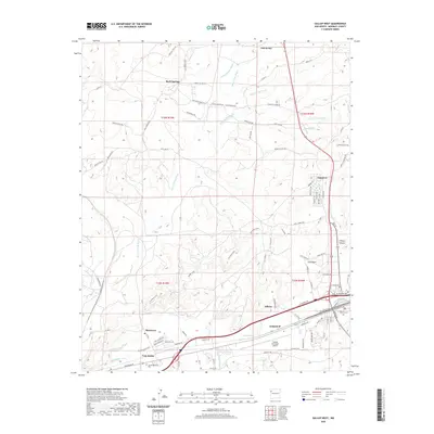 2020 Map of Gallup West, 2020 Print