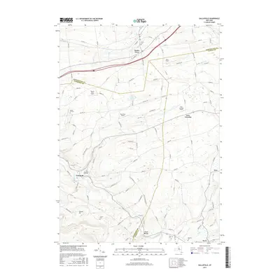 2016 Map of Gallupville, 2016 Print