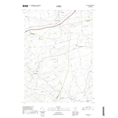 2019 Map of Gallupville, 2019 Print