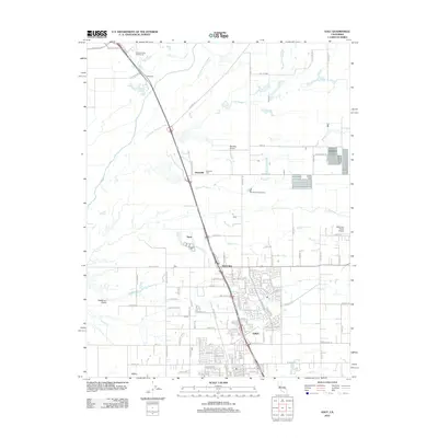 2012 Map of Galt, 2012 Print