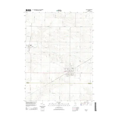 2015 Map of Galva, 2015 Print