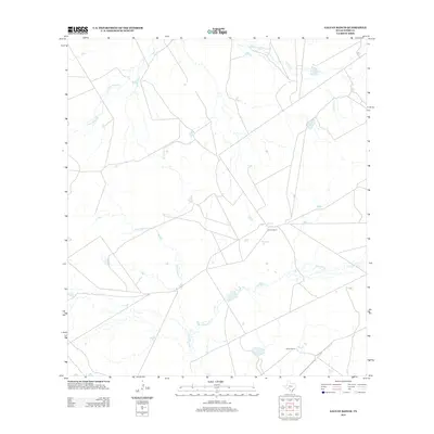 2013 Map of Galvan Ranch, 2013 Print