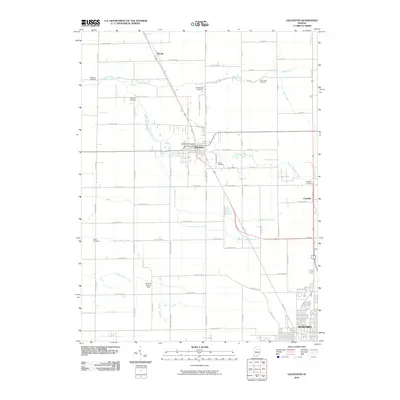 2010 Map of Galveston, 2010 Print