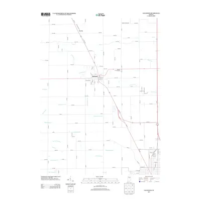 2013 Map of Galveston, 2013 Print