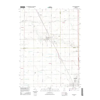 2016 Map of Galveston, 2016 Print
