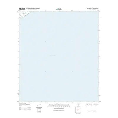 2013 Map of Galveston OE S, 2013 Print