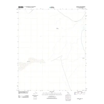 2012 Map of Galway Lake, 2012 Print