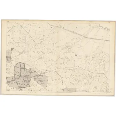 1838 Map of Galway - Sheet 100, 1841 Print