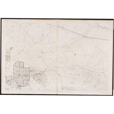 1838 Map of Galway - Sheet 100, 1862 Print