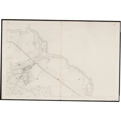 1838 Map of Galway - Sheet 101, 1861 Print