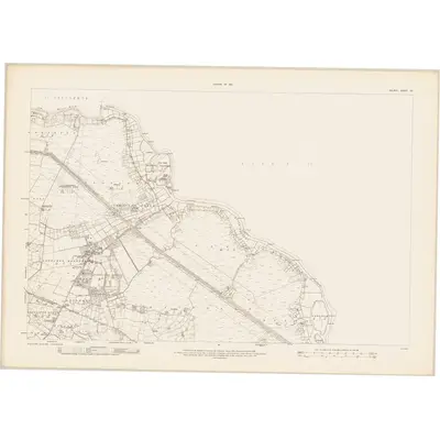1913 Map of Galway - Sheet 101, 1916 Print