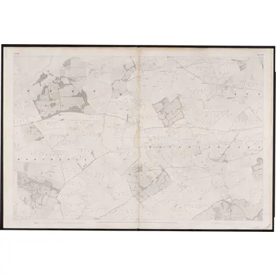 1838 Map of Galway - Sheet 104, 1862 Print