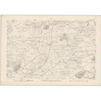 1915 Map of Galway - Sheet 104, 1921 Print