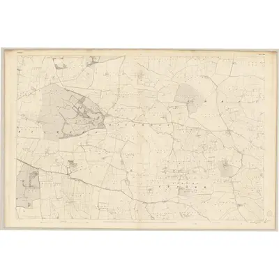 1838 Map of Galway - Sheet 106, 1841 Print