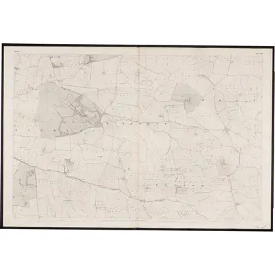 1838 Map of Galway - Sheet 106, 1861 Print