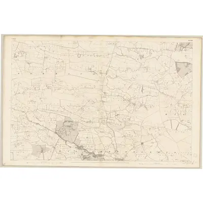 1838 Map of Galway - Sheet 107, 1841 Print