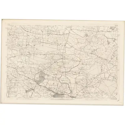 1892 Map of Galway - Sheet 107, 1895 Print