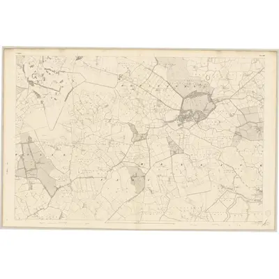 1838 Map of Galway - Sheet 108, 1841 Print