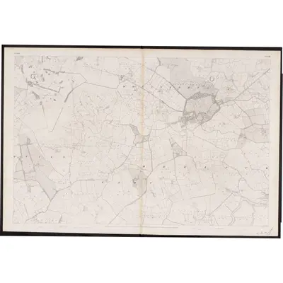 1838 Map of Galway - Sheet 108, 1863 Print