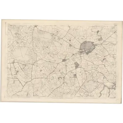 1892 Map of Galway - Sheet 108, 1894 Print