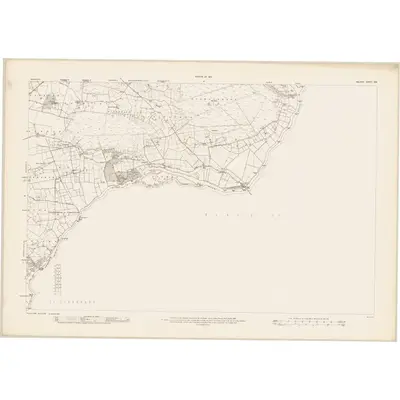 1913 Map of Galway - Sheet 109 [& 109A], 1916 Print