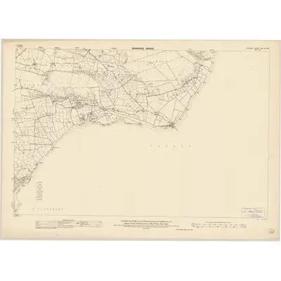 1944 Map of Galway - Sheet 109 & 109A, 1958 Print