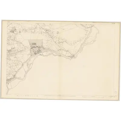 1838 Map of Galway - Sheet 109 [with extension 109A], 1841 Print