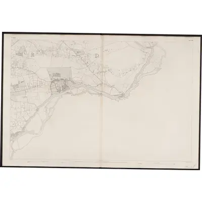 1838 Map of Galway - Sheet 109 [with extension 109A], 1863 Print