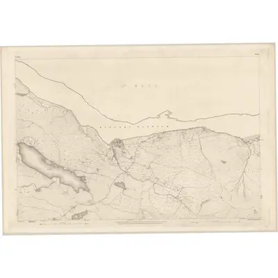 1898 Map of Galway - Sheet 11, 1900 Print