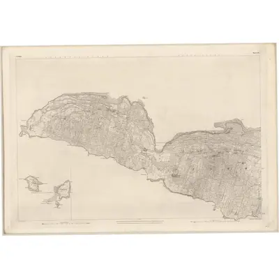 1900 Map of Galway - Sheet 110 [with inset and extension], 1902 Print