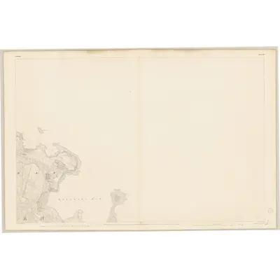 1839 Map of Galway - Sheet 111, 1841 Print