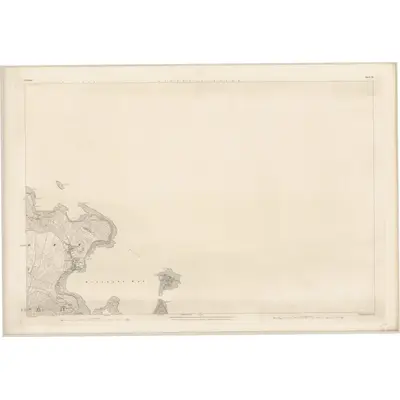 1899 Map of Galway - Sheet 111, 1901 Print
