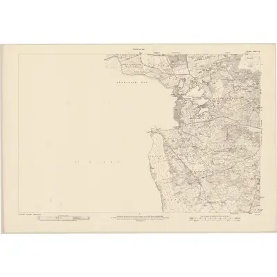 1916 Map of Galway - Sheet 112, 1922 Print