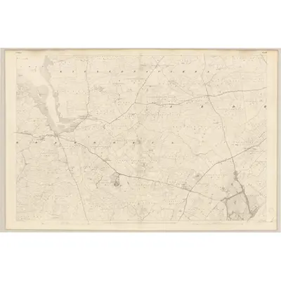 1839 Map of Galway - Sheet 113, 1841 Print
