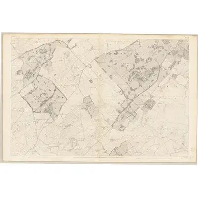 1838 Map of Galway - Sheet 114, 1841 Print